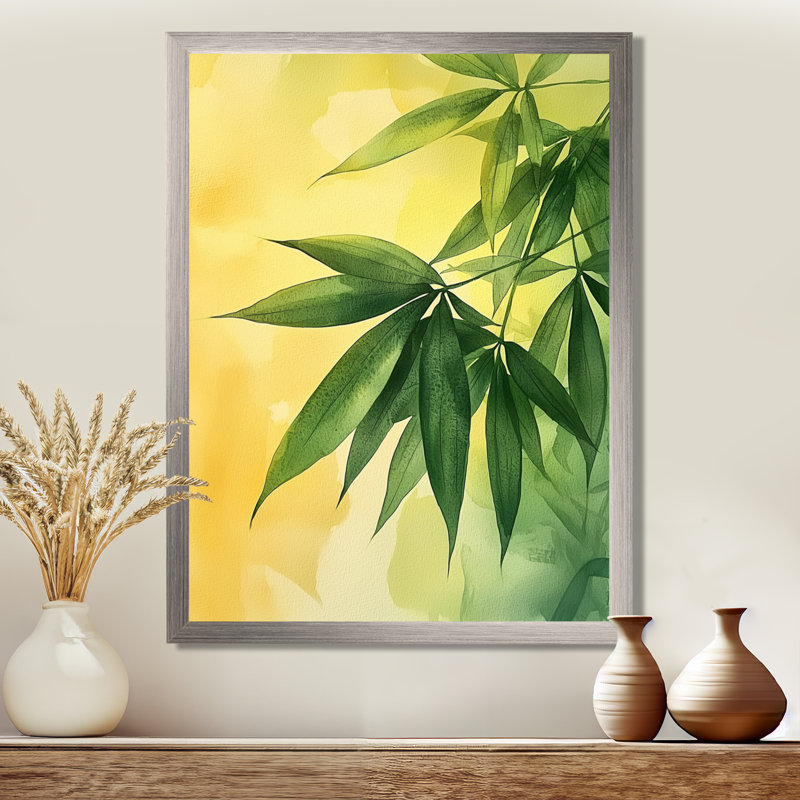Cohe - impressions sur toile florales, Argent argent, H 32 po x l 24 po, Reproduction encadrée d'une seule photo