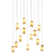 Amorphic 13 - Light Porcelain Chandelier