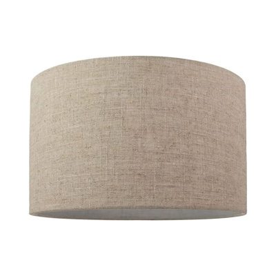 Ibiza Linen Drum Lamp Shade
