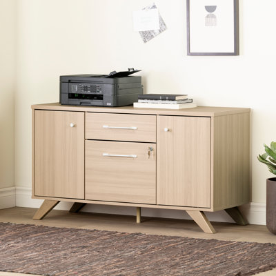 Kauan 47.75'' Wide 2 - Drawer Filing Credenza