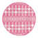 Magenta Traliccio Indoor/Outdoor Trellis Rug