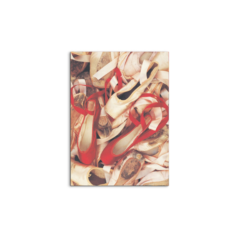 Dancers' Shoes by Art Studio 77.5cm H x 58cm W MetalArt Materic Aluminum Satin Effect, Frameless Panel, Lightweight Ready to Hang