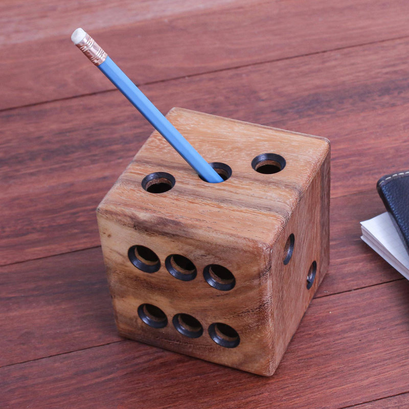 Tarık Wood Pen Holder