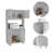 Bayshore 3-Shelf Pantry Cabinet-1864656367