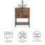 Ensemble de meuble-lavabo simple 24 po Vondal-929607094