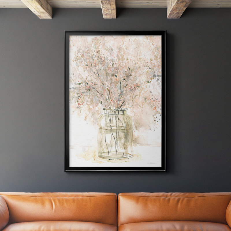 Delicate Arrangement II - reproduction d'un seul cadre photo, Noir, H 30,5 po x l 22,5 po x P 1 po