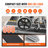 VEVOR Aluminum Foldable 3.15'' L Threshold Ramp-99187746