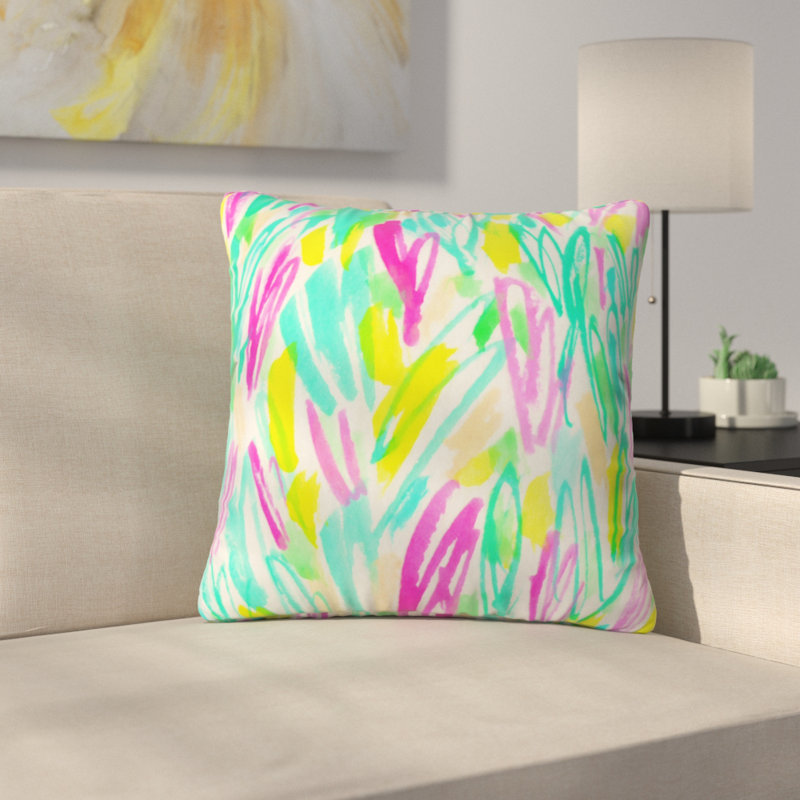 Square Pillow Cover and Insert, 18" x 18"