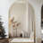 Arched  Metal Oversized Full-Length Mirror-1999766902-1991024059