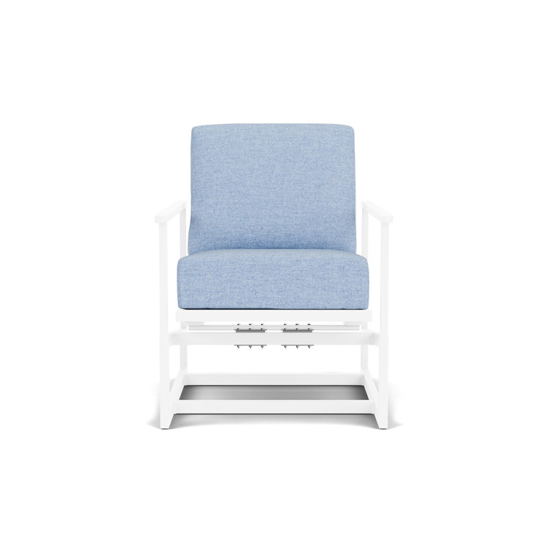 Summit Outdoor Rocker Chair, White, Demo Skyway, White