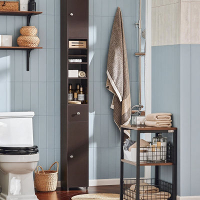 Munford Freestanding 20cm W Linen Cabinet
