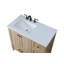Meuble-lavabo simple 36 po en bois de manguier