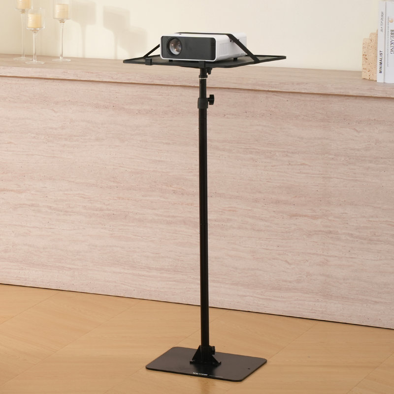 Projector Stand Projector Floor Stand Adjustable Height from 30.3 to 63.4"