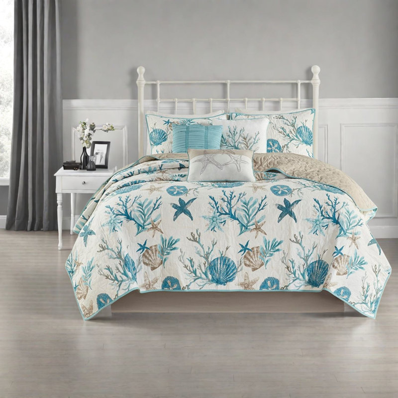 Luxurious Cotton Bedding Sets, Coastal Style, Easy Home Decor