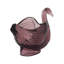 Glass Swan Shaped Dish