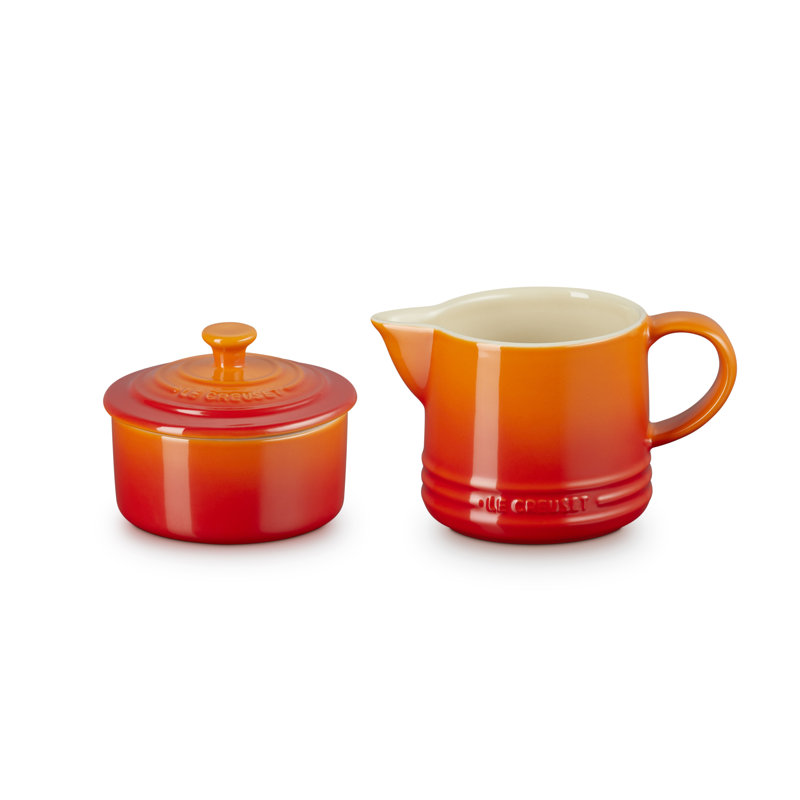 Le Creuset Stoneware Milk & Sugar Set, Volcanic