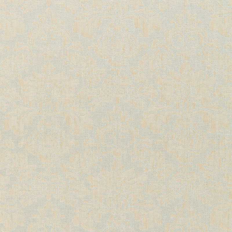 Montisi Linen Damask Fabric, Moonstone