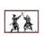 Touching Swords II by Péchane - Print on Canvas-410683201-410683230