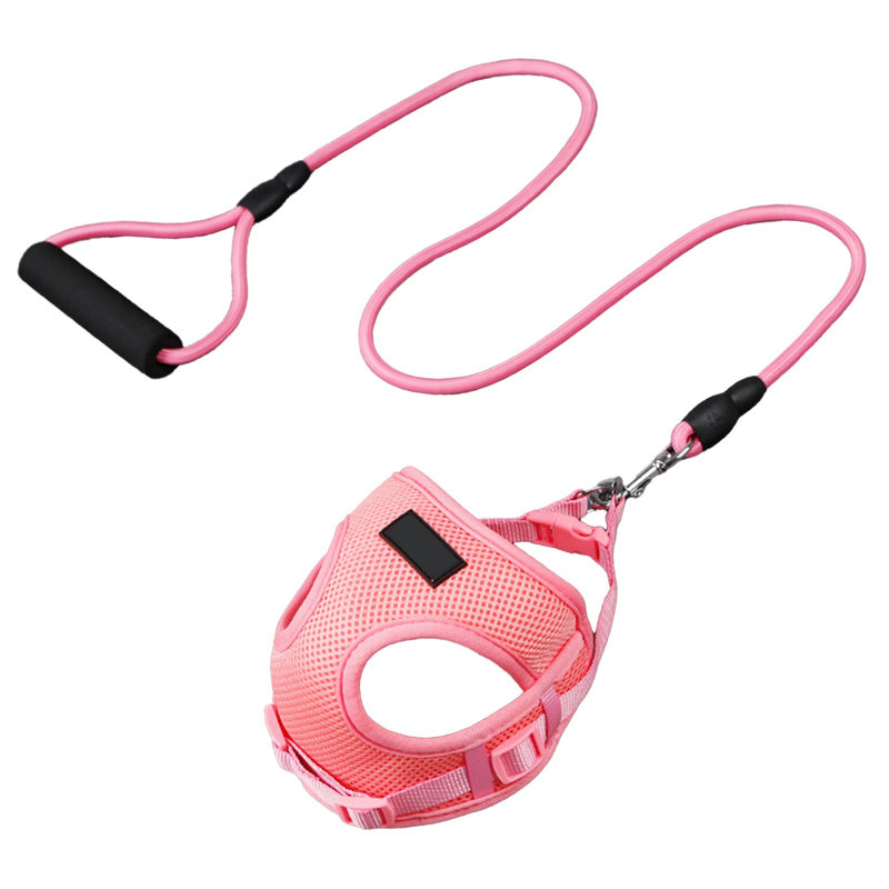 Harnais pour chien Pet Leash, Pink