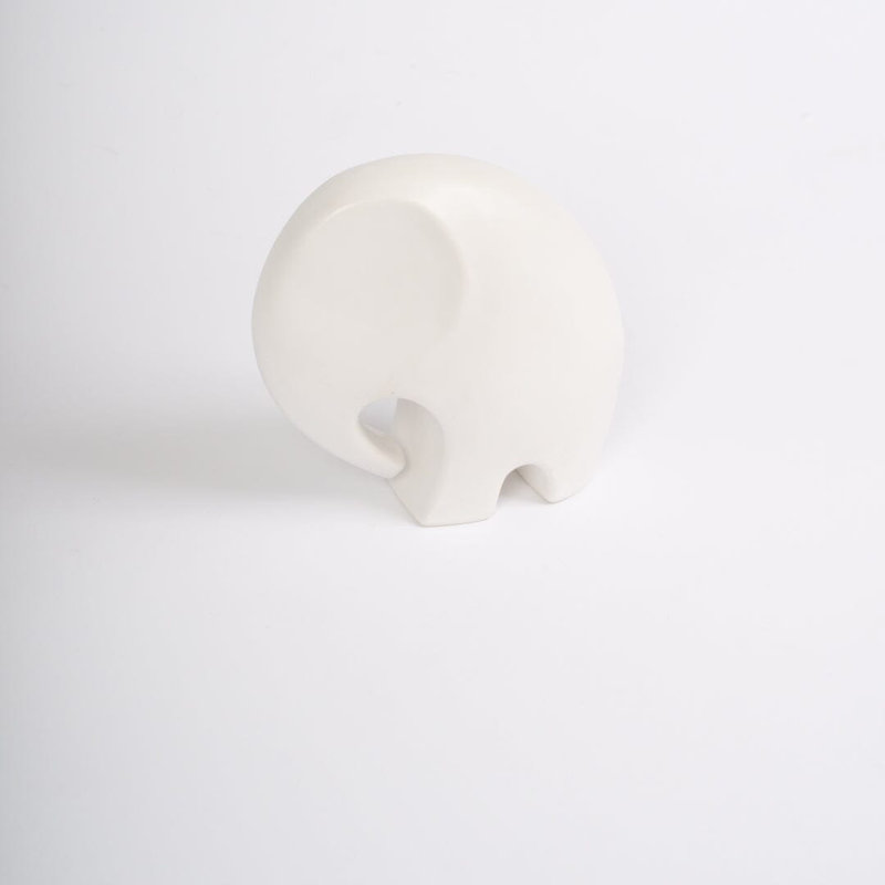 Bonnel Animals Figurines & Sculptures, 15cm H x 15cm W x 7cm D, White