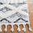 Kampsville Tassel Shag Performance Southwestern Rug-166116380