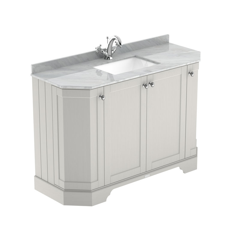 Old London 1200mm Free-standing Single Vanity, Timeless Sand, Grey