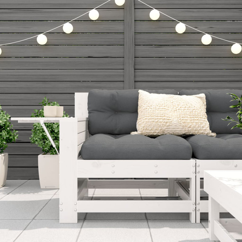 Jaxx Outdoor Lounge Chair, White