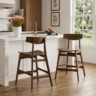 Solid Wood Counter Stool