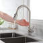 Robinet de cuisine extractible à poignée simple-63177522