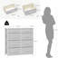 Grete 86cm W Chest of Drawers