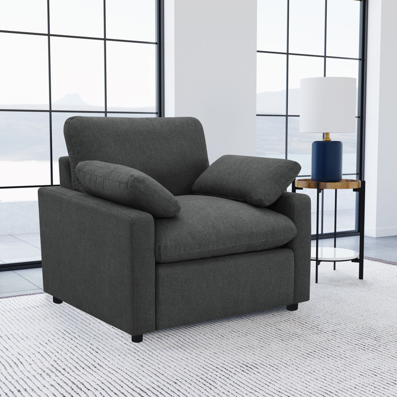 Fauteuil inclinable électrique Roca gris foncé, Gris foncé