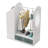 Hadiyaah Engineered Wood Closet System-1622221110