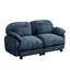 Canapé 2 places Cloud Feel, canapé modulaire en tissu chenille doux avec siège profond, causeuse combinée gratuite-1008994216