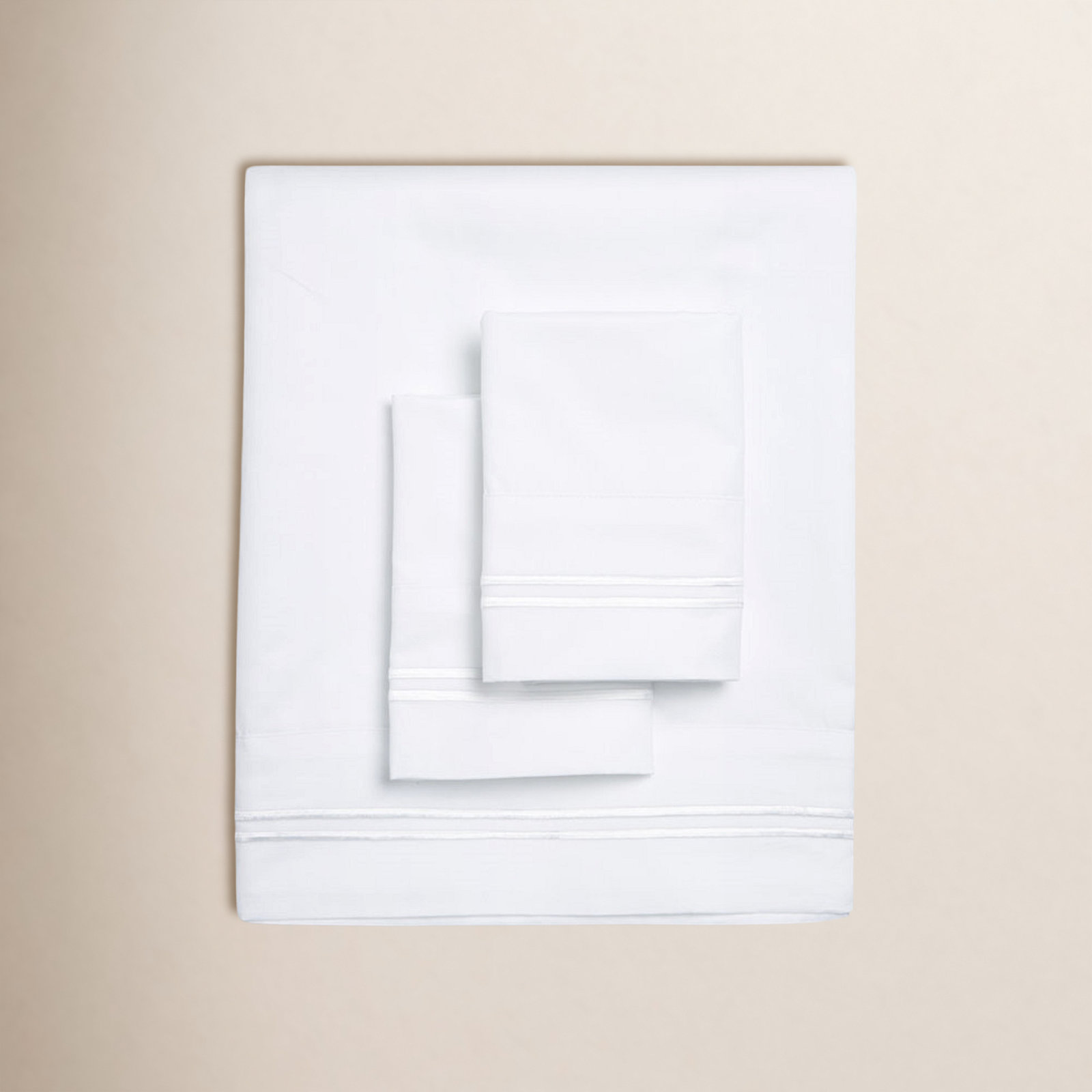 Benin Cotton Sheet Set, Queen, White