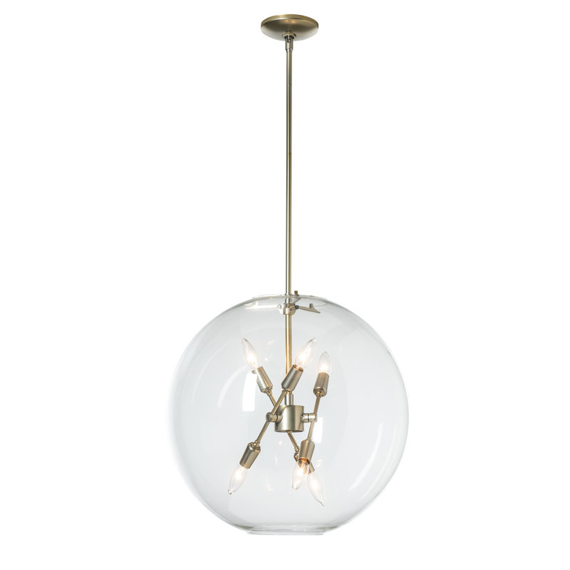Sfera 6 - Light Pendant, Modern Brass