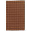 Wool Geometric Area Rug in Brown