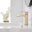 Robinet de salle de bains monotrou avec ensemble de drainage-88998807