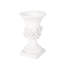 Pot à fleurs urne en béton léger pour jardin - blanc antique, 11,74 po x 19,59 po, conception attrayante Transform Your Yard, béton, profond, teinte blanche