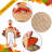 2 Pcs Plush Turkey Hat
