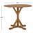Chrystin Round Acacia Outdoor Dining Table , 35.4'' in. W 35.4'' in. D-2056614332