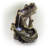 Alpine Corporation WIN454 41" Curved Tiered Log Rainforest Outdoor Floor Fountain with LED Lights -962184581