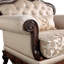 Fauteuil capitonné l 48,5 po Barbato-912411237