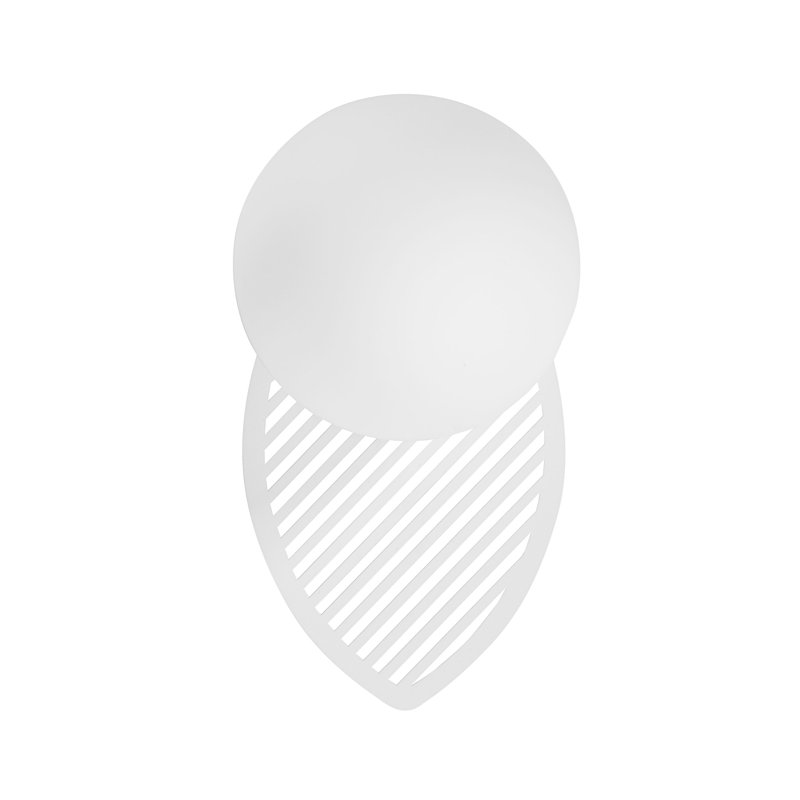 Tobler Flush Mounted Sconce, White