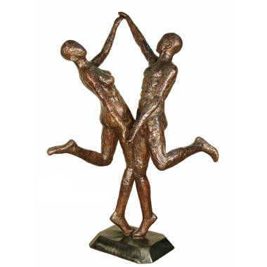 Design Toscano Read To Me Boy And Girl Bronze Statue pn7303