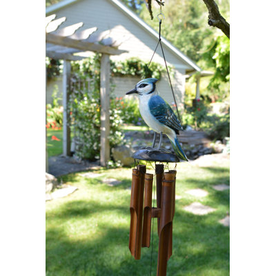 Carillon à vent en bambou jay