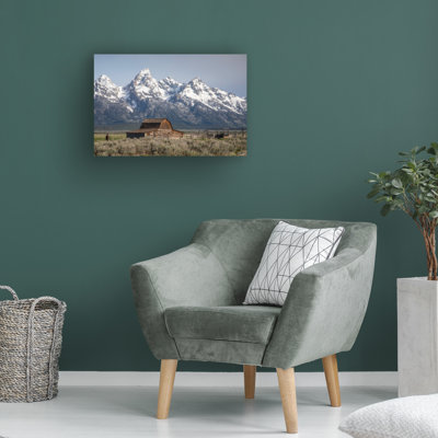 Bolog " Mountains Of Wyoming III " on Canvas