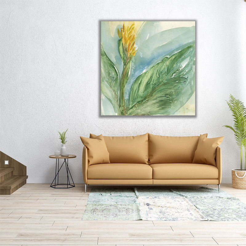 «Exotic Flower II», reproduction d'art sur toile, H 40 po x l 40 po