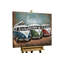 Handmade Traditional Transportation Wall Decor on Metal