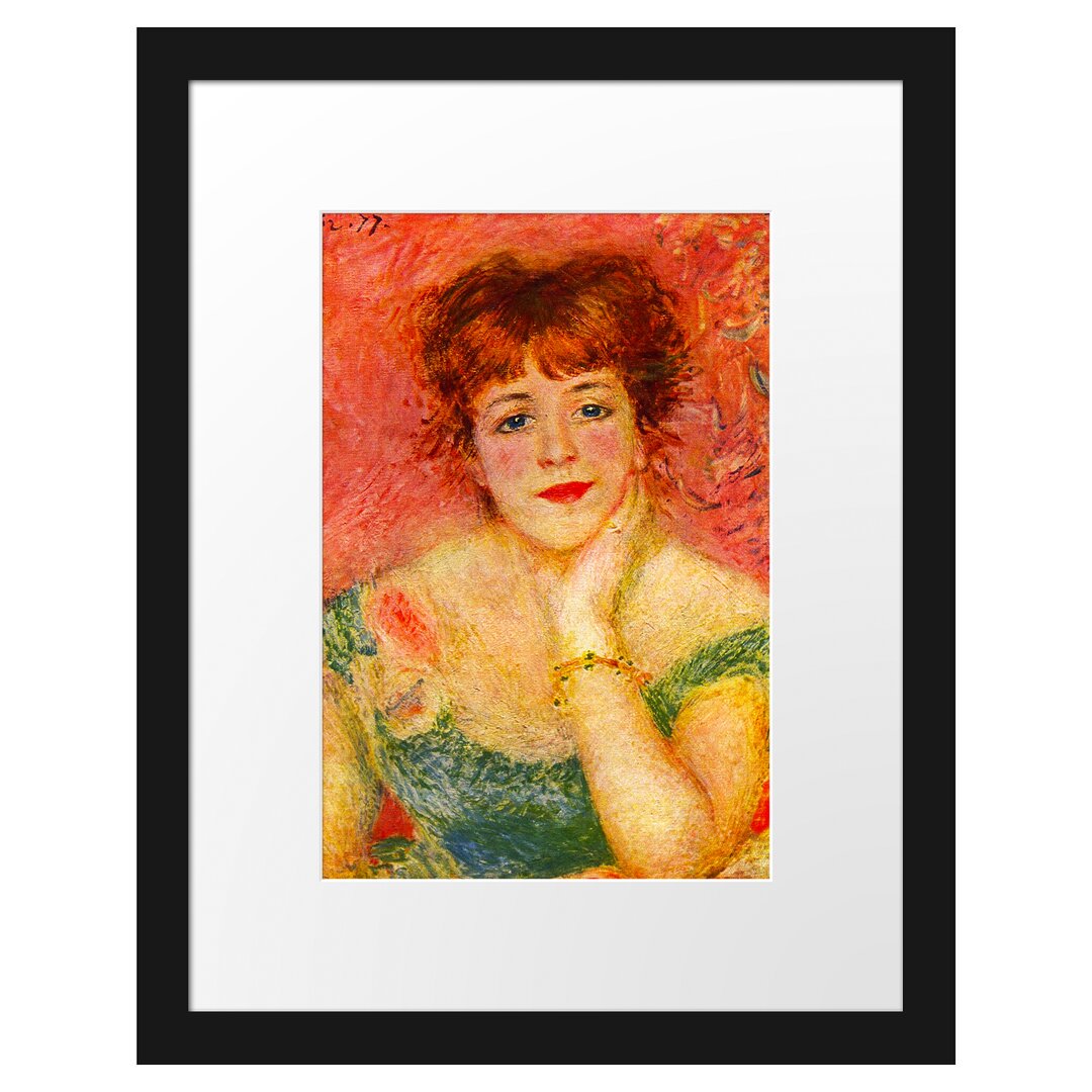 Kunstdruck Porträt der Schauspielerin Jea von Pierre-Auguste Renoir