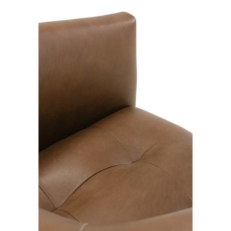 Pate Leather Accent Chair